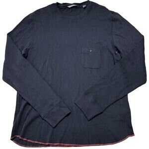 Michael Bastian Shirt Men Size XL Gray Long sleeve 100% Cotton Minimalist Preppy